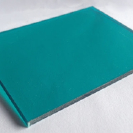 Tấm lợp lấy sáng thông minh đặc ruột polycarbonate xanh ngọc lam (green blue)