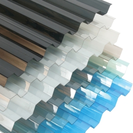 Tôn sóng vuông Polycarbonate lấy sáng bền đẹp
