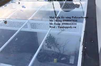 Tấm  Poly đặc 10mm