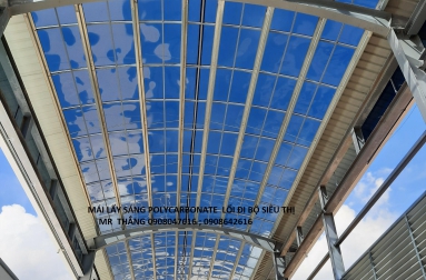 MÁI SÁNG KHU SIÊU THỊ  WATERPOIN