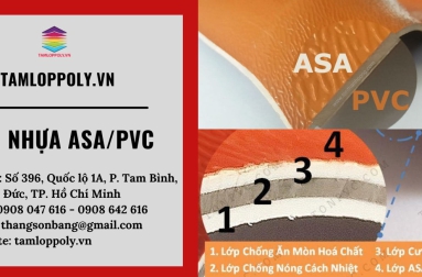 Tấm PVC công nghệ nhựa hiện đại ASA - Ứng dụng tuyệt vời cho công trình của bạn