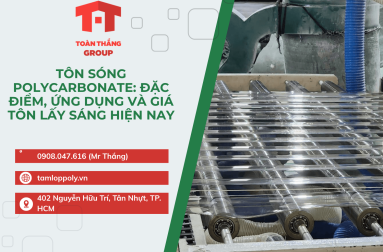 Tôn Sóng Polycarbonate: Đặc Điểm, Ứng Dụng Và Giá Tôn Lấy Sáng Hiện Nay