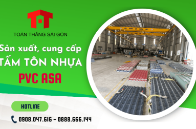Công ty sản xuất cung cấp tấm tôn nhựa PVC ASA tại Bình Dương