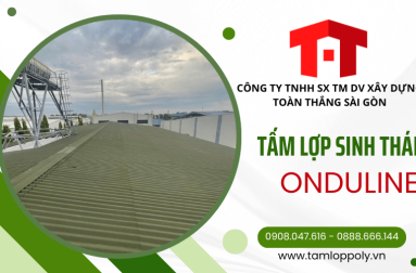 Những đặc tính nổi bật của tấm lợp Onduline khi lợp mái