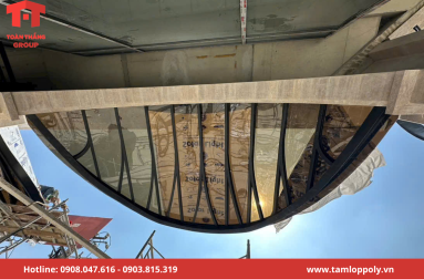Tấm Poly Màu Trà (Bronze) - Giải Pháp Mái Che Lấy Sáng Chống Nóng Hiệu Quả