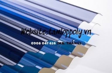 Tôn sóng polycarbonate – Vật liệu thi công cho công trình thêm hiện đại